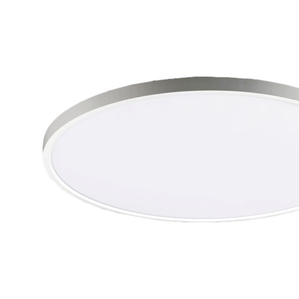 Luminária de teto LED opala Koe branco 48cm 36W 3000K ou 2800K-5000K IP43 4400Lm Regulável ou sem detalhe regulável