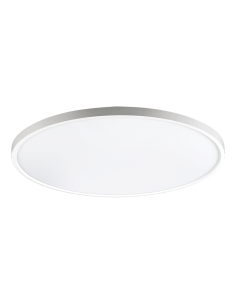Plafonnier LED Koe blanc 60cm 45W 3000K ou 2800K-5000K IP43 5500Lm Dimmable ou sans Dimming
