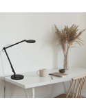Lámpara de Sobremesa LED Luxa negro mate, 3000K 700Lm con Interruptor táctil y regulable en intensidad ambiente