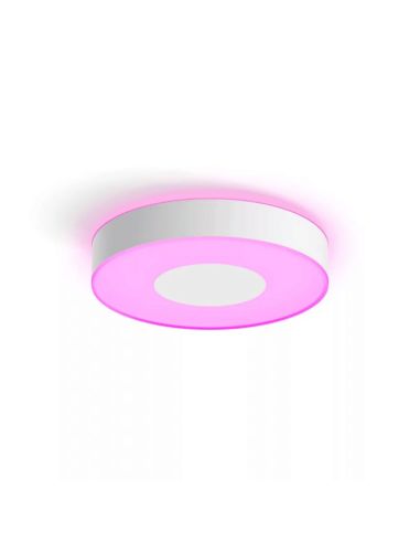 Plafón de techo inteligente Xamento mediano blanco