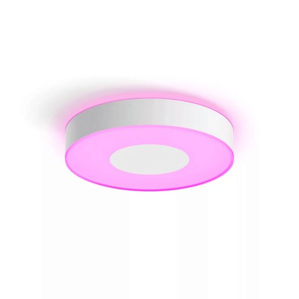 Plafonnier intelligent Xamento blanc moyen