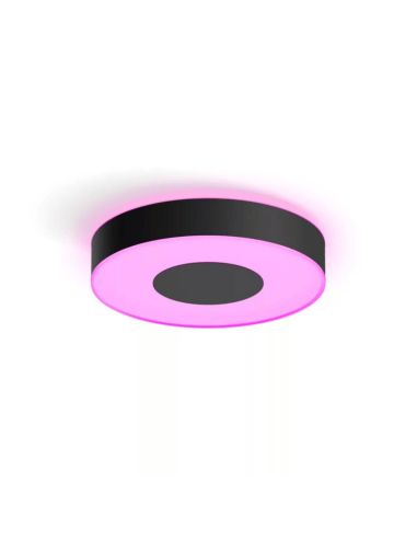 Plafón de techo inteligente Xamento mediano negro