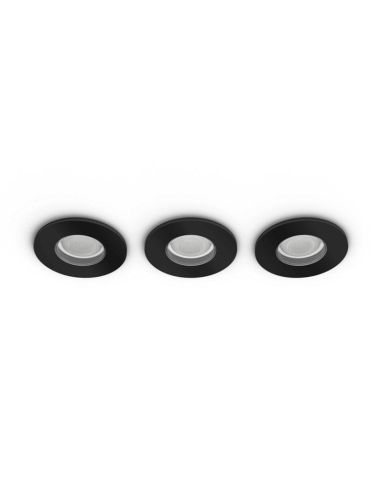 Pack 3 fotos LED Xamento negro vista detalle