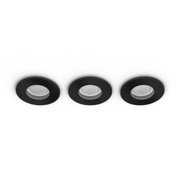 Pack 3 fotos LED Xamento negro vista detalle