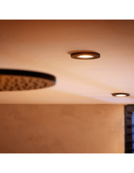 Pack 3 fotos LED Xamento negro luz naranja