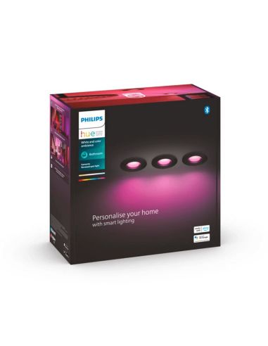 Pack 3 fotos LED Xamento negro caja producto