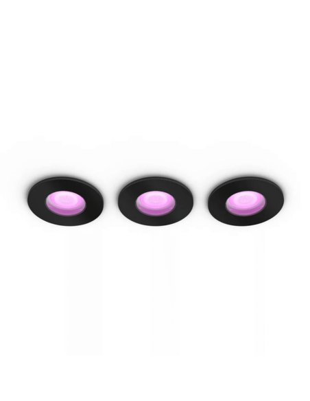 Pack 3 fotos LED Xamento negro