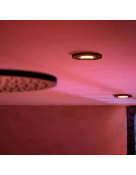 Pack 3 fotos LED Xamento negro luz rosa