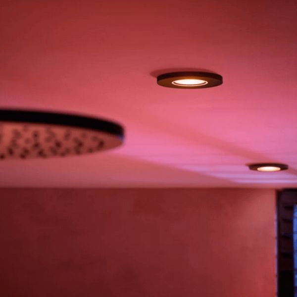 Pack 3 fotos LED Xamento negro luz rosa