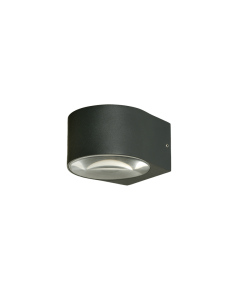 Aplique Pared LED exterior Ania antracita con 1 o 2 luces (arriba y abajo) 3000K 6W  540Lm IP65