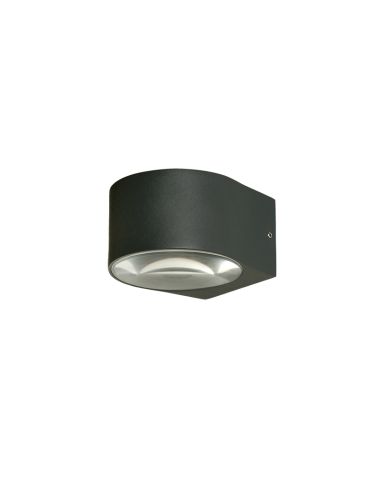Ania candeeiro de parede LED exterior antracite com 1 ou 2 luzes (para cima e para baixo) 3000K 6W 540Lm IP65