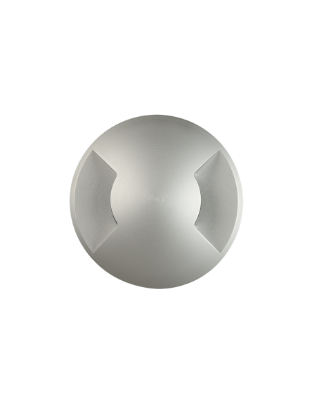 Encastré extérieur LED au sol en aluminium Indus avec 2 Lumières GU10 8W IP67