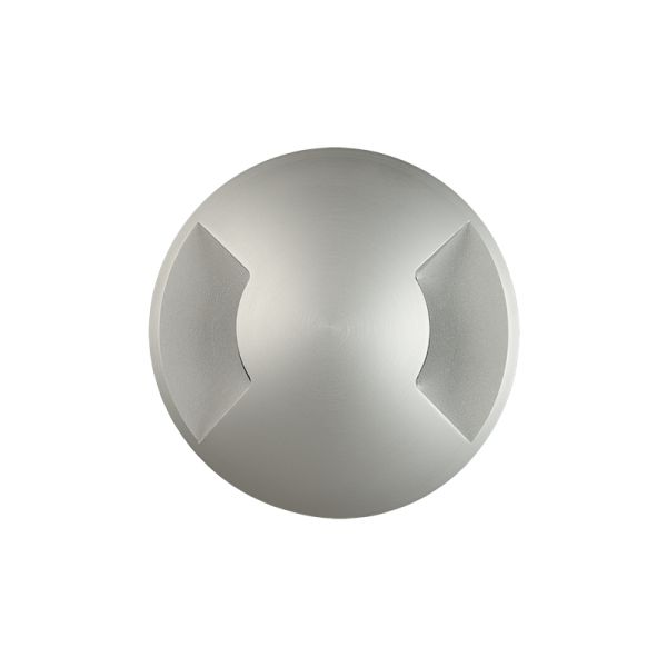 Empotrable LED exterior suelo aluminio Indus con 2 Luces  GU10 8W IP67