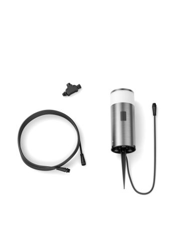 Farol LED externo inteligente Calla cromado fosco 8W componentes do produto