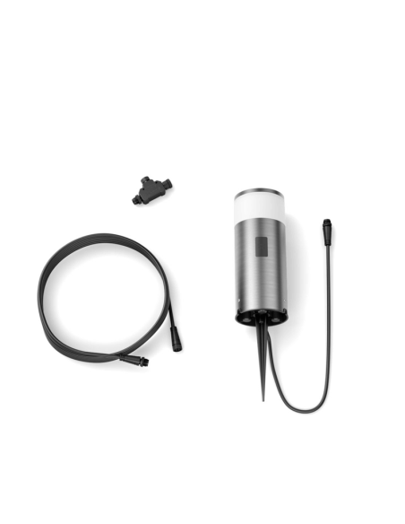 Baliza exterior LED inteligente Calla cromo mate 8W componentes producto