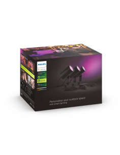 Pack de 3 spots LED intelligents Lily pour l'extérieur 8W 2