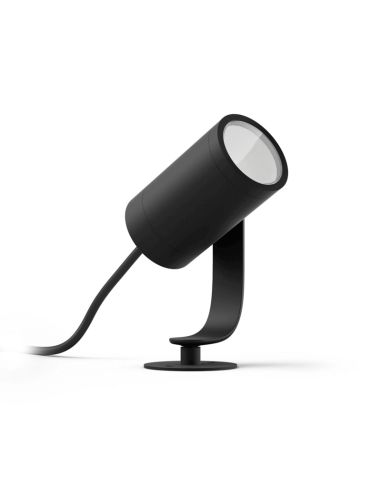 Foco LED extensible para exterior Lily negro caja producto detalle producto