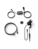 Foco LED extensible para exterior Lily negro caja producto componentes producto
