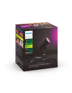 Foco LED extensible para exterior Lily negro 2