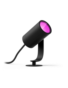 Foco LED extensible para exterior Lily negro