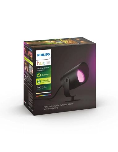 Holofote LED externo Lily XL 15W capota removível caixa do produto