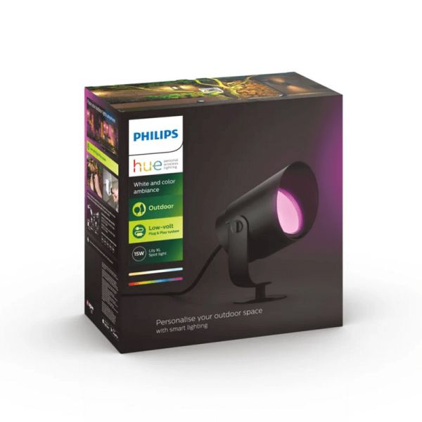 Foco LED para exteriores Lily XL 15W campana desmontable caja producto