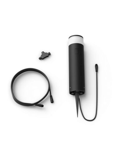 Farol LED externo Calla, conjunto de extensão Preto, componentes do produto 1x8W