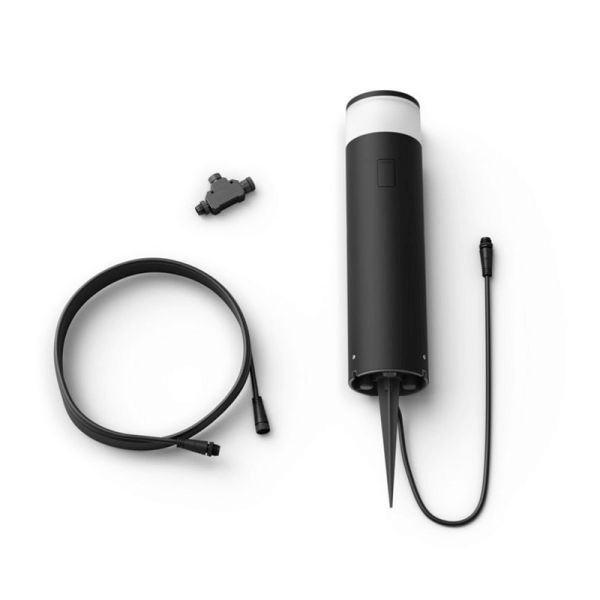Gyrophare extérieur à LED Calla, kit d'extension Noir, 1x8W Composants du produit