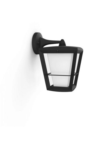 Aplique de pared LED para exterior Negro Econic 15W detalles producto