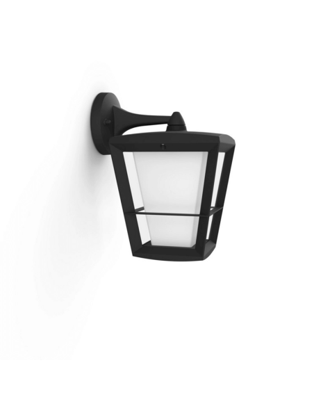 Applique murale LED d'extérieur Noir Econic 15W détails du produit