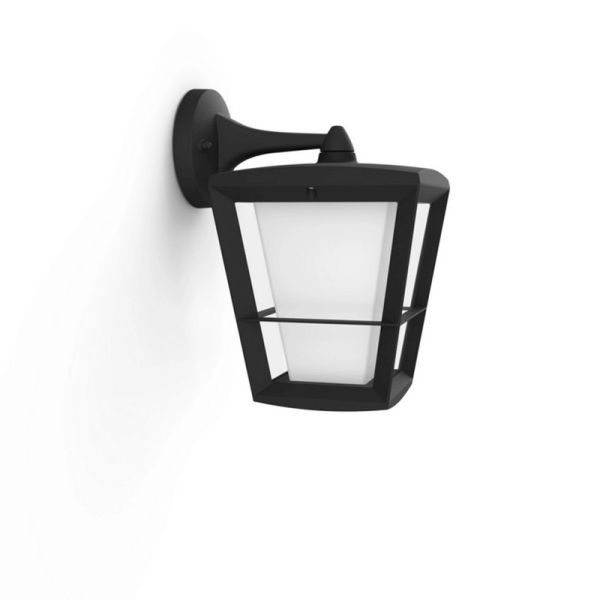 Aplique de pared LED para exterior Negro Econic 15W detalles producto