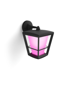 Aplique de pared LED para exterior Negro Econic 15W | LeonLeds