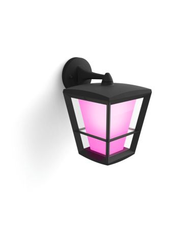 Aplique de pared LED para exterior Negro Econic 15W | LeonLeds