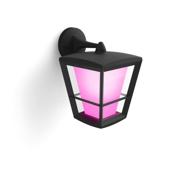 Aplique de pared LED para exterior Negro Econic 15W | LeonLeds