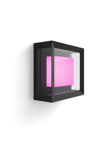 Aplique pared LED exterior inteligente Econic cuadrado 15W | LeonLeds