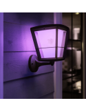 Aplique de pared LED inteligente Econic exterior IP44 15W luz rosa