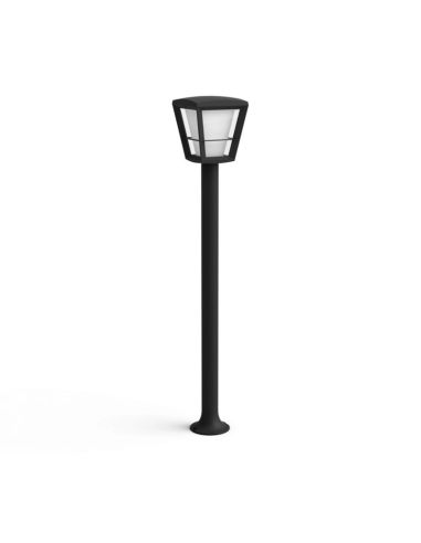 Lámpara de Poste para Jardín LED Negro Econic 15W IP44 detalles