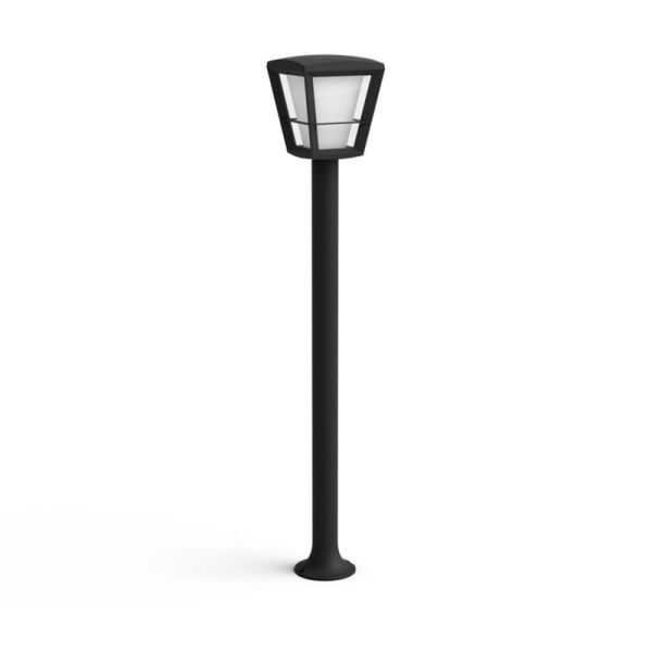 Lámpara de Poste para Jardín LED Negro Econic 15W IP44 detalles