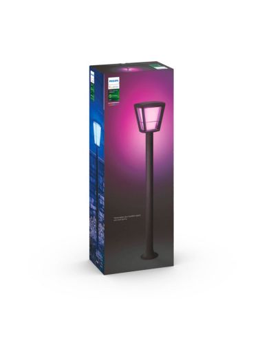 Lámpara de Poste para Jardín LED Negro Econic 15W IP44 caja producto