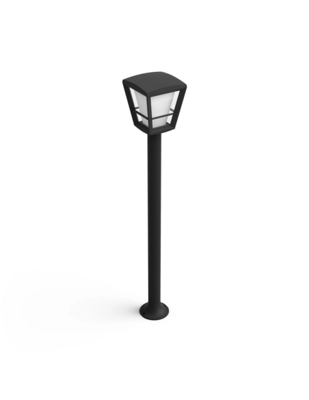 Lámpara de Poste para Jardín LED Negro Econic 15W IP44 detalle producto