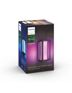 Applique d'extérieur rectangulaire LED 15W Impress Noir | leonleds 2