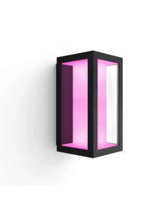 Applique d'extérieur rectangulaire LED 15W Impress Noir | leonleds