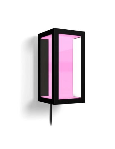 Aplique pared LED exterior Impress rectangular 15W IP44 | LeonLeds