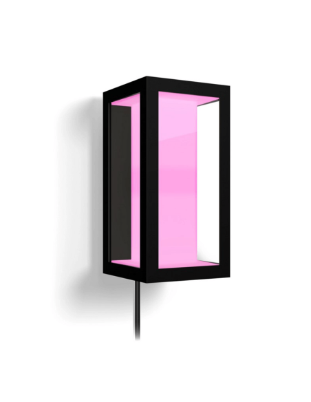 Aplique pared LED exterior Impress rectangular 15W IP44 | LeonLeds