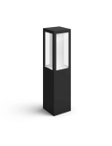 Baliza LED exterior Impress negro detalle| LeonLeds