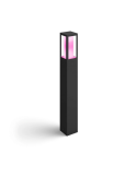 Baliza LED exterior inteligente Impress negro | LeonLeds