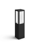 Baliza LED exterior Impress negro con set de extensión detalles| LeonLeds