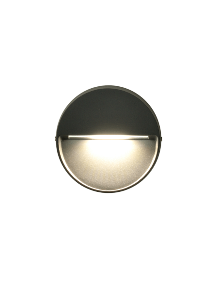Aplique exterior LED Spica antracita 3000K 4W 175Lm IP65