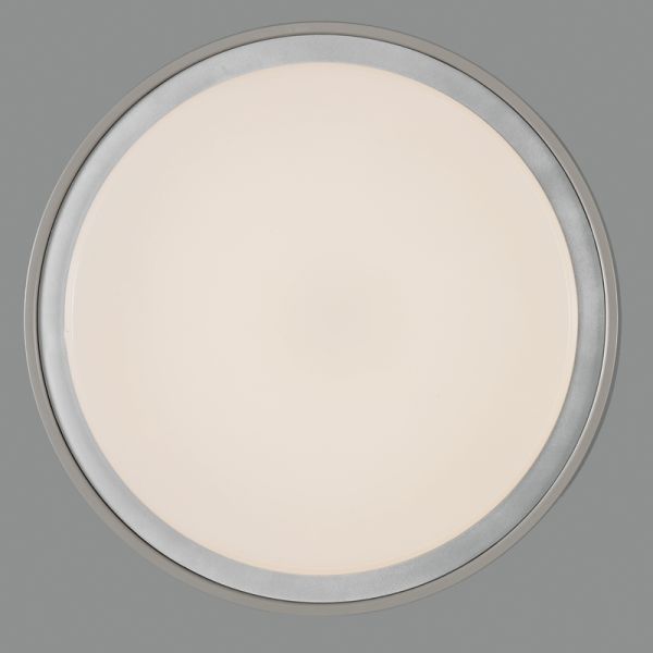 Plafonnier LED d'extérieur, gris tilleul, 3000K, 15W, 1750Lm, IP65, avec et sans capteur de présence, détail