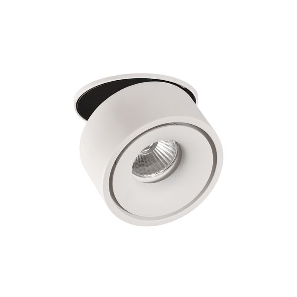 Spot Encastrable Apex Blanc ou Noir Orientable 13W 3000K 891Lm